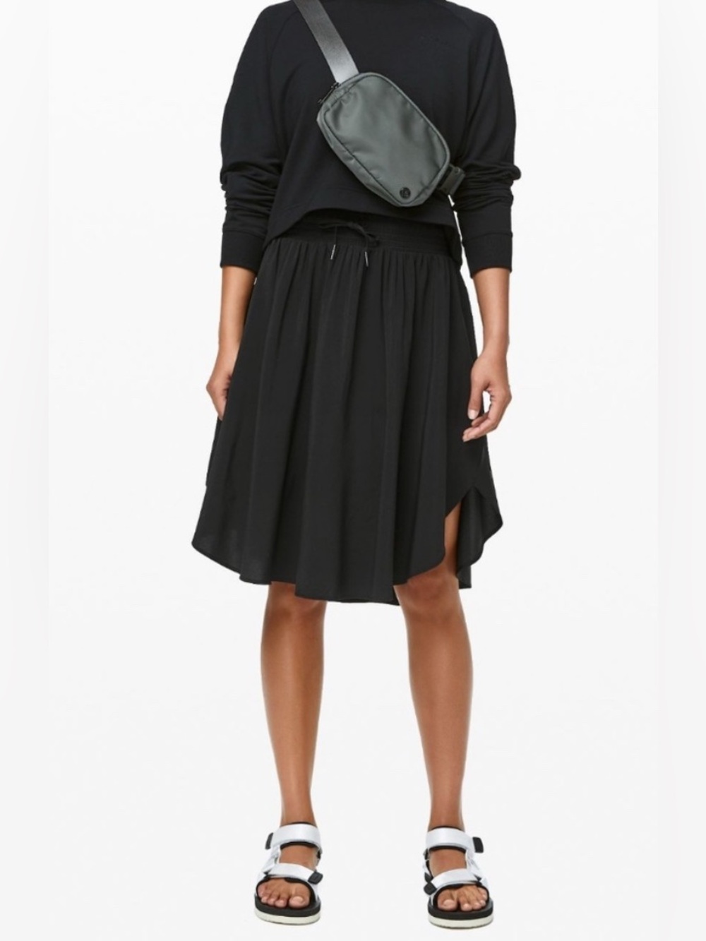Lululemon Black The Everyday Skirt Size 4